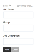 Job filter form