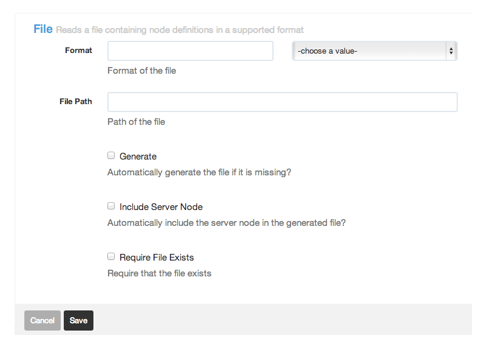 Configure Resource Model Source