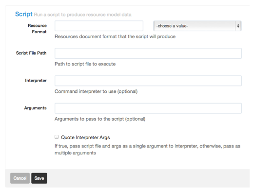 Script Resource Model Source