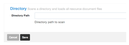 Directory Resource Model Source