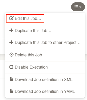 edit job button