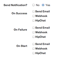 Notification form