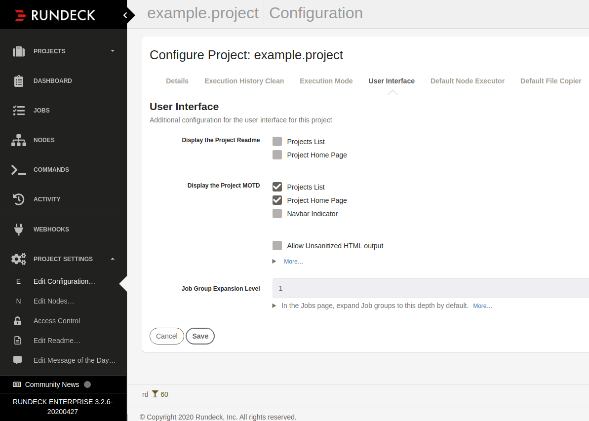 Figure: Project motd