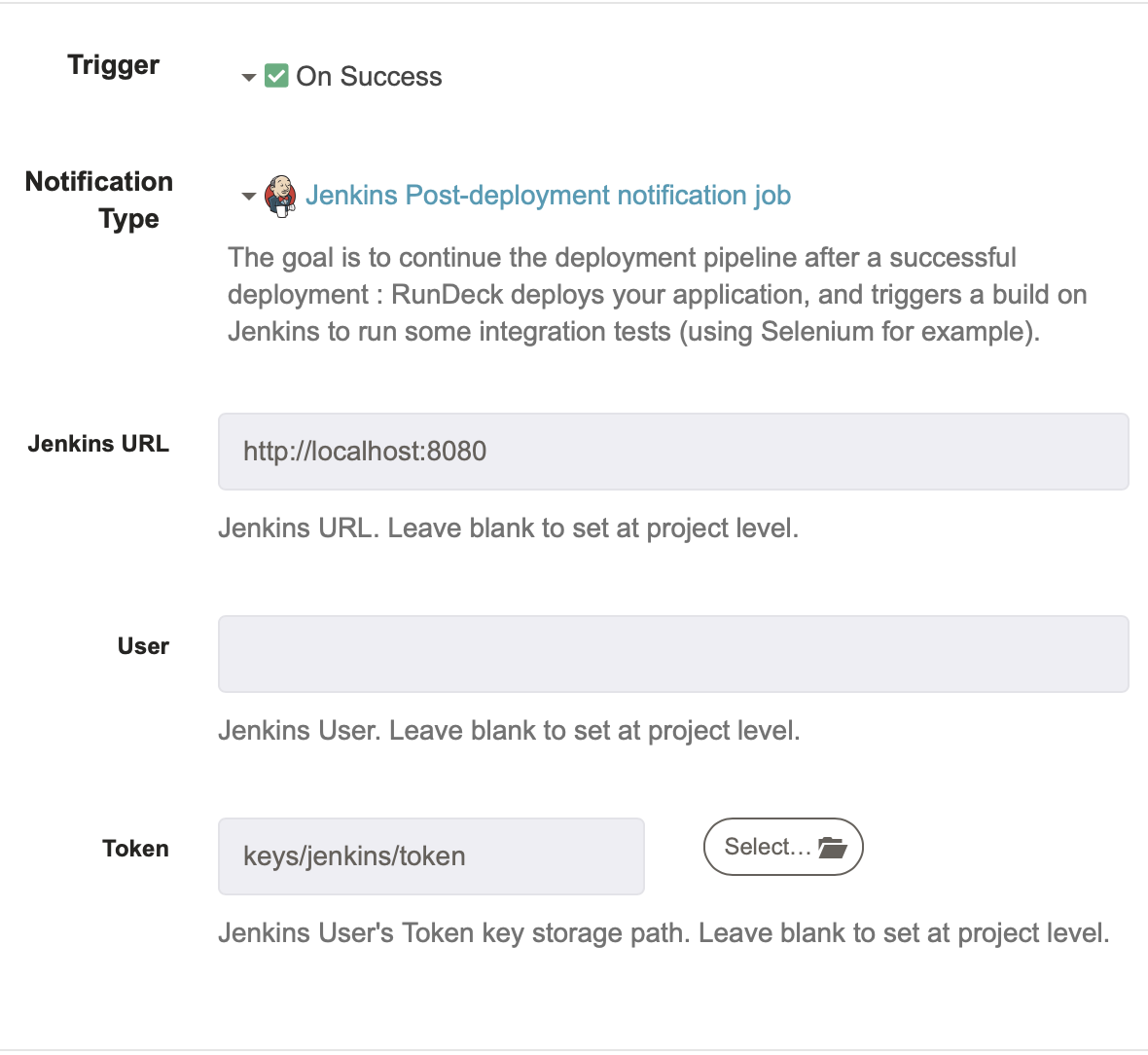 Jenkins Notification - Configuration