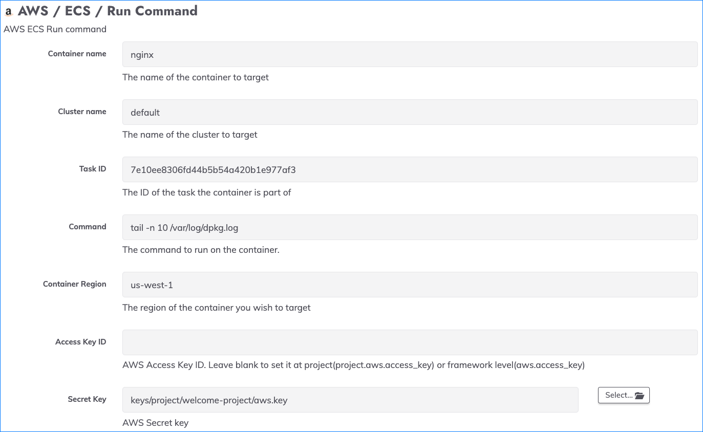 Example Configuration