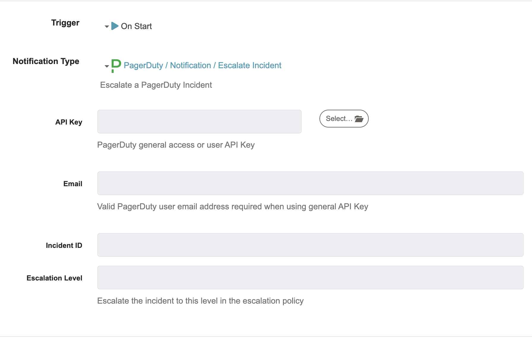 PagerDuty - Escalate Incident Notification Plugin