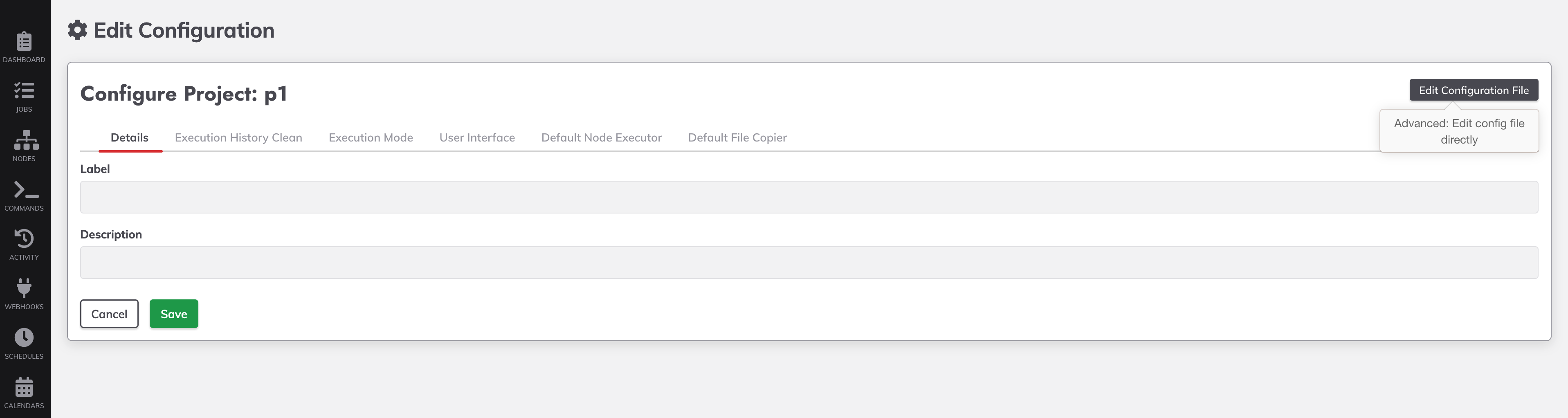 Project context variables 1