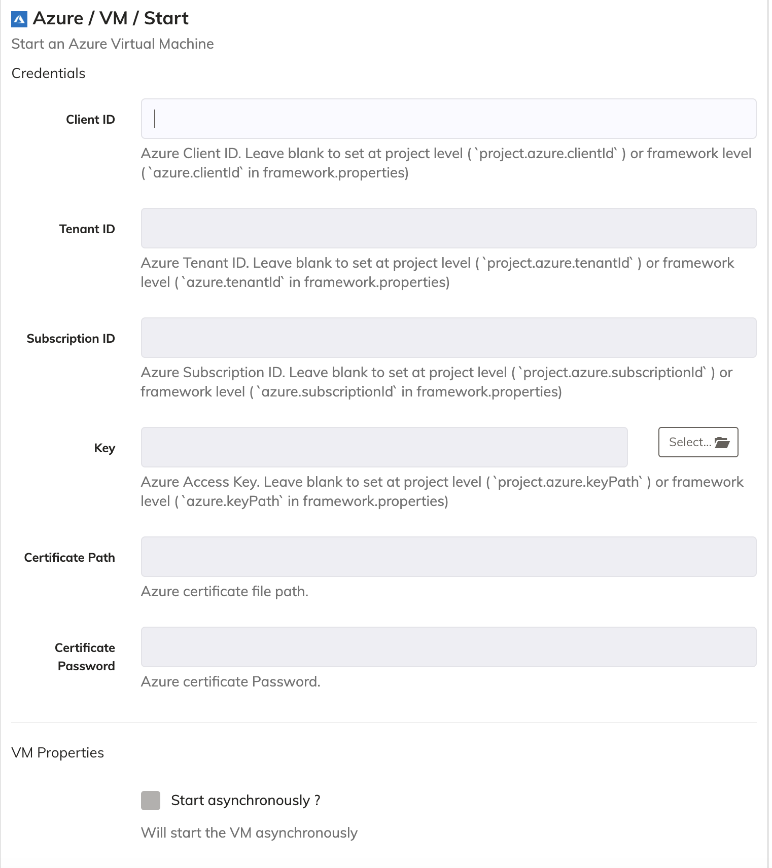 Azure - Delete Node