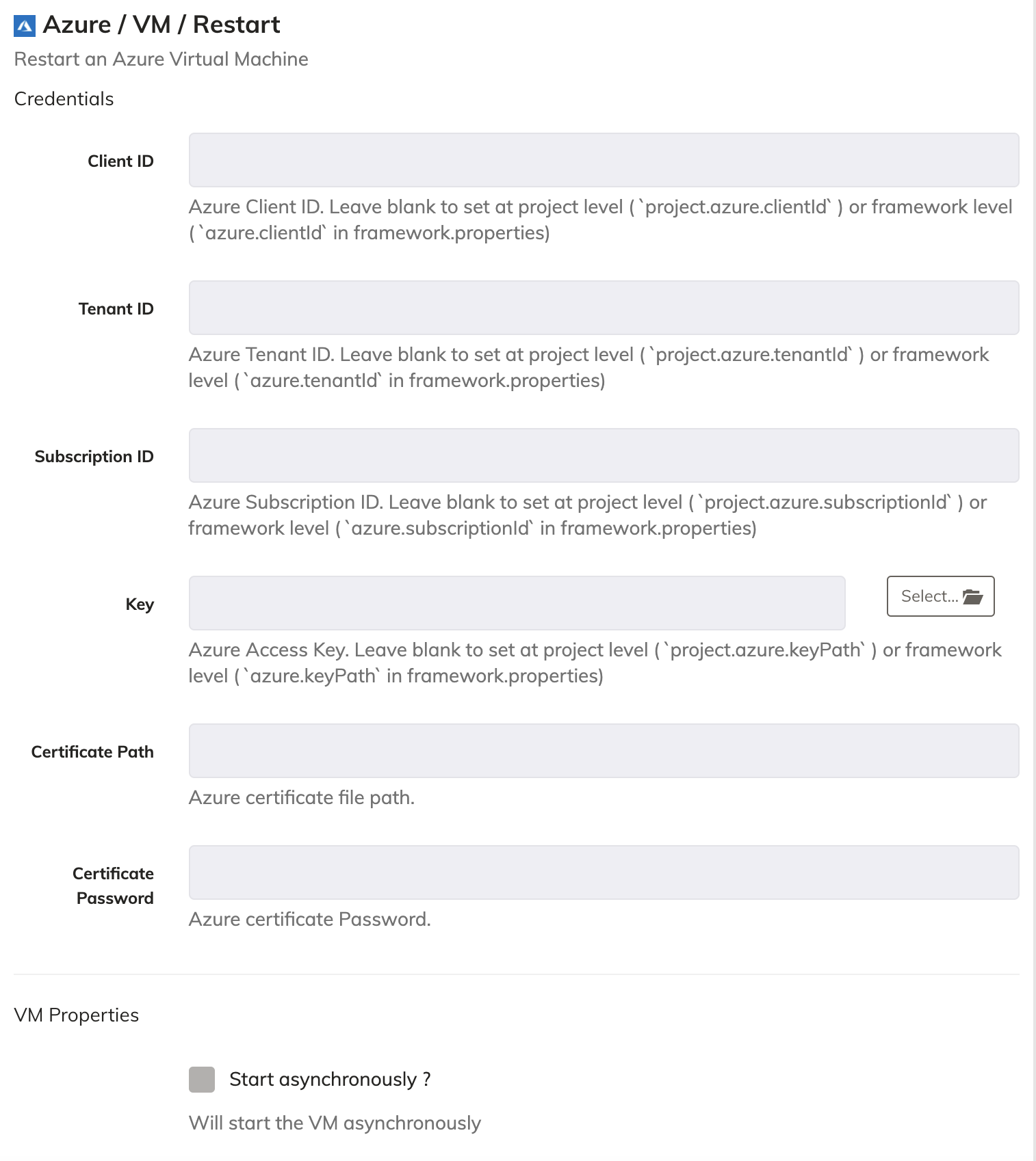 Azure - Delete Node