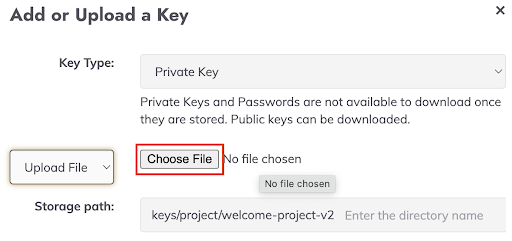 Choose File