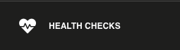 Sidebar - Health Checks Link