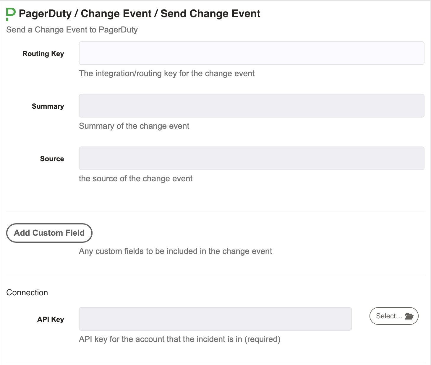 PagerDuty - Send Change Event