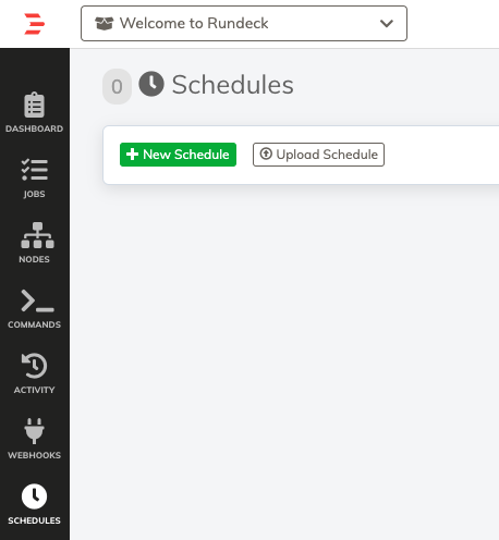 Project Schedules Sidebar